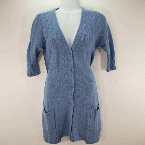 Eileen Fisher Womens Cardigan Cashmere Blend‎ Petit - Picture 8 of 8